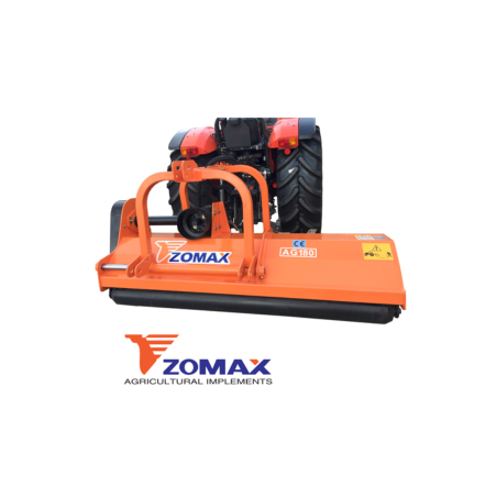 Desbrozadora / Trituradora Martillo Zomax ZMBCS140 Reversible , hidráulica doble enganche