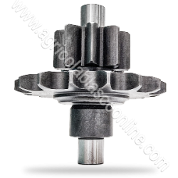  796570 Pinon doble Transmision Cardan Agria motocultor Cadena Dientes 4 1 bi