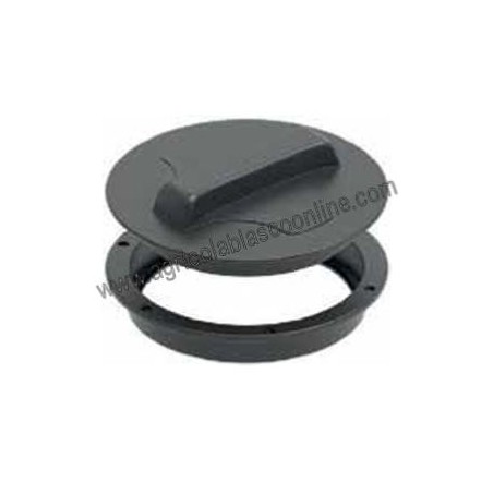 Tapa cerrada 455 mm Ø CON ARO