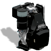 M431 M540 agricola Arranque Motor Diesel minsel 4 1 big
