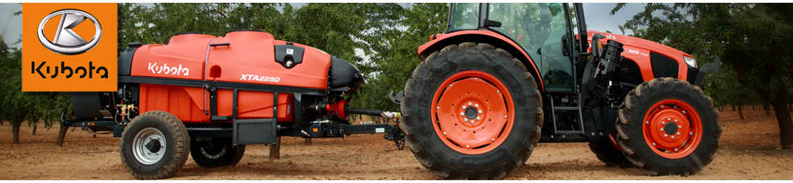 Tratores, segadoras y atomizadores agricolas Kubota