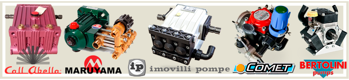 Bombas, repuestos y accesorios de la marca Bertolini pumps