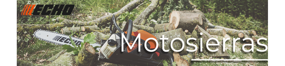 Motosierras Echo profesionales adaptadas tu necesitad